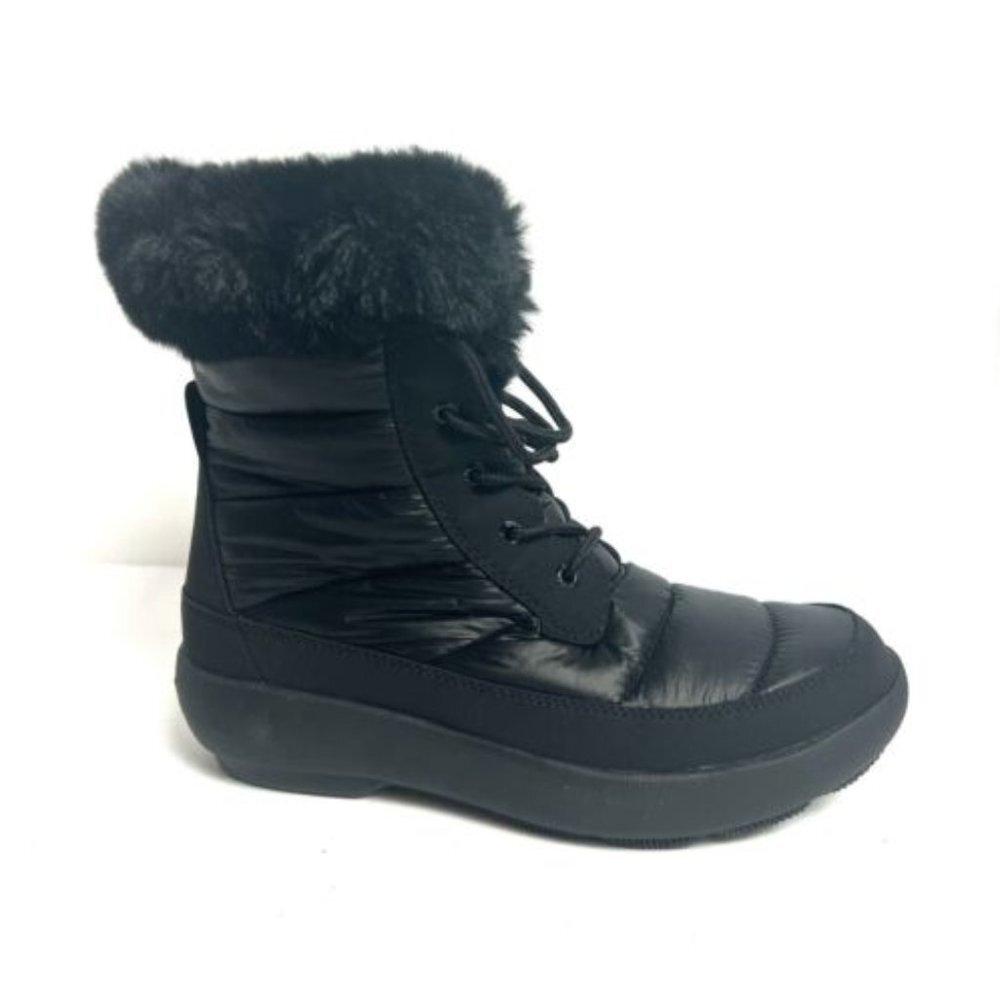 Sperry Womens Bearing PW Boot Black Size 7.5 M